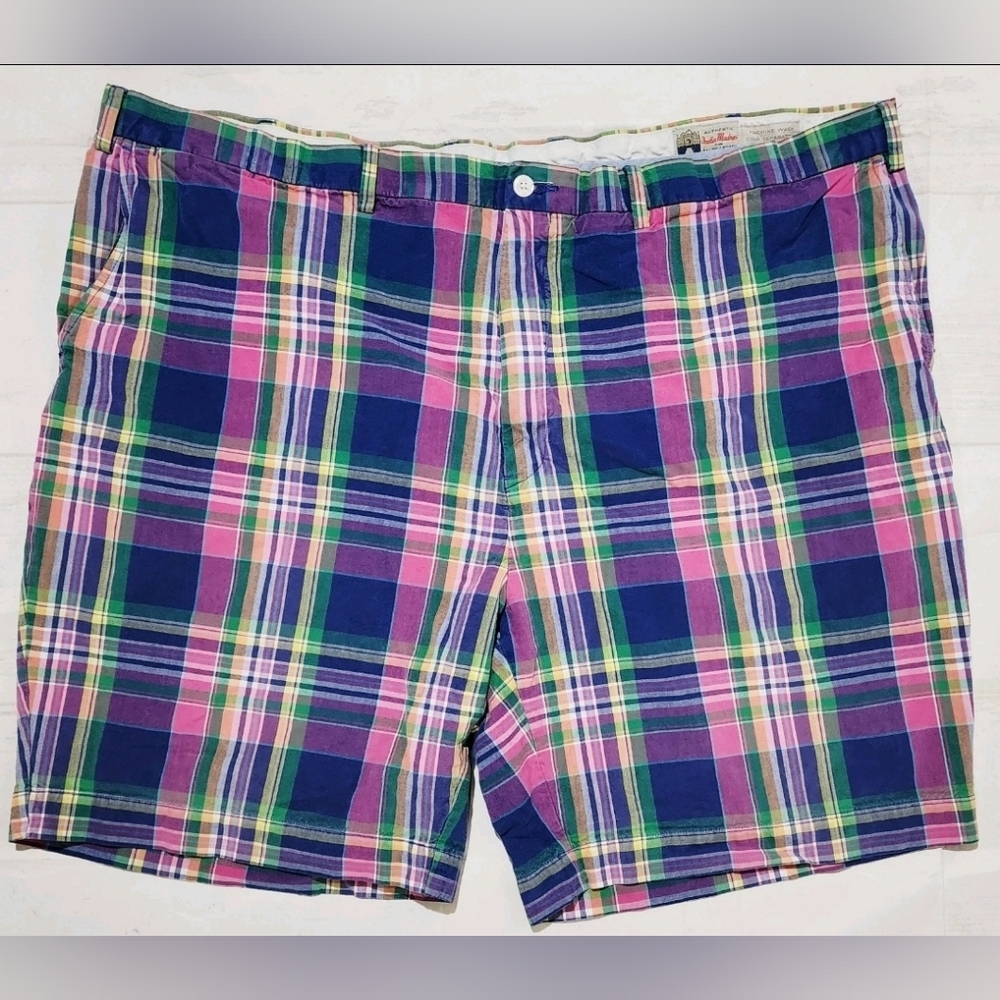 🔥SOLD🔥Vintage Polo Ralph Lauren Authentic India Madras Plaid Shorts